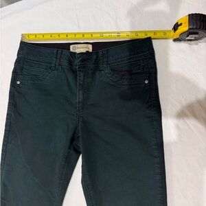 Democracy Forest Green Skinny Jeans